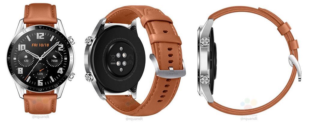 Kebocoran Huawei Watch GT 2 mengungkapkan informasi desain dan spesifikasi, akan segera diluncurkan 1