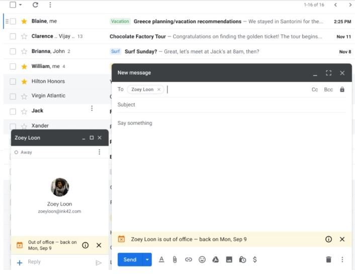 Gmail akan memberi tahu kontak Anda bahwa Anda sedang berlibur sebelum mengirimi Anda email 2
