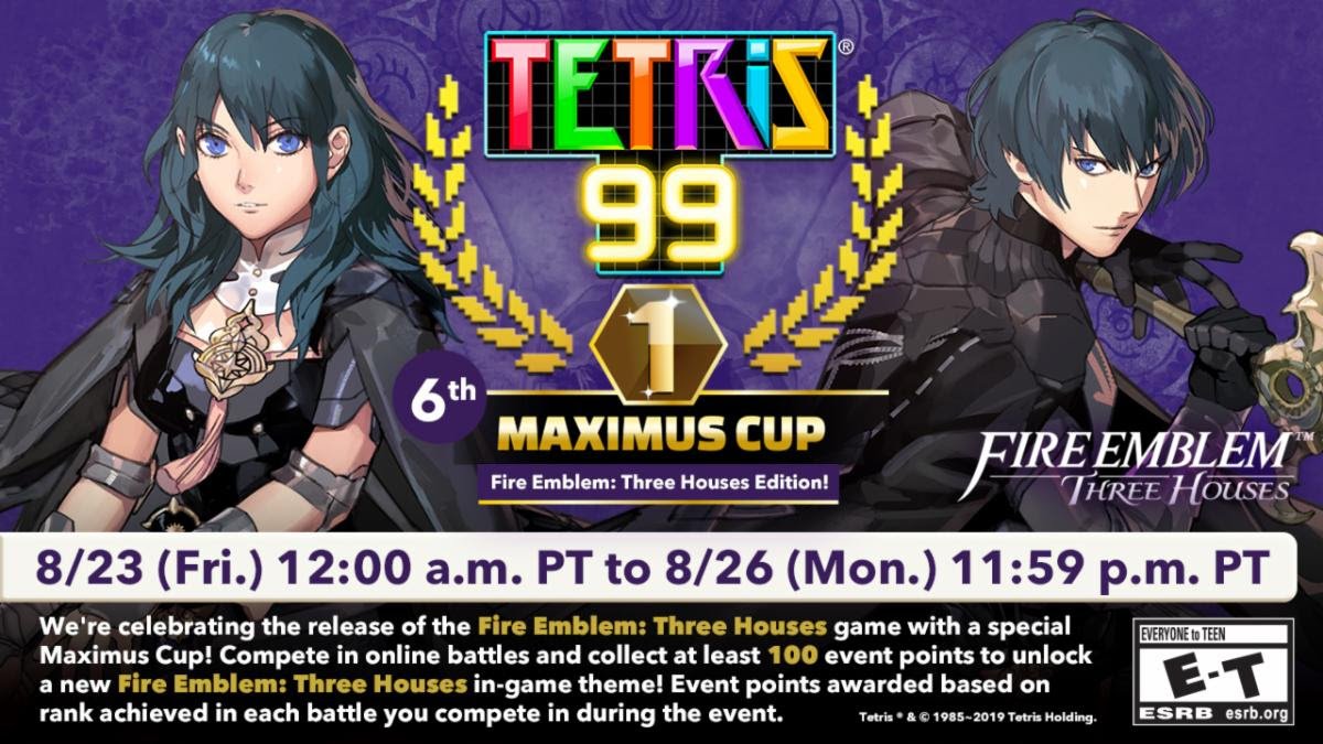 Tetris 99 Fire Emblem Maximus Cup