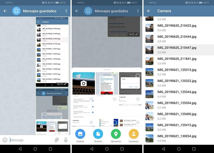 Telegram sends photos without loss of quality