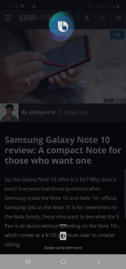 Cara mengambil tangkapan layar di Galaxy Note 10 dan Galaxy Note 10 Plus 2