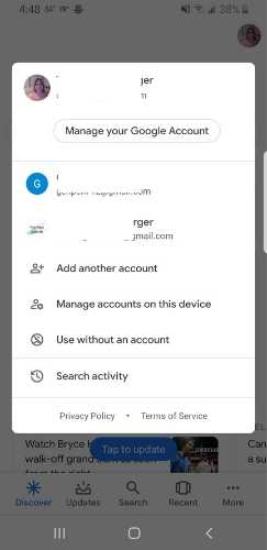 Bezpečnostný kľúč Android Pridajte účet Google