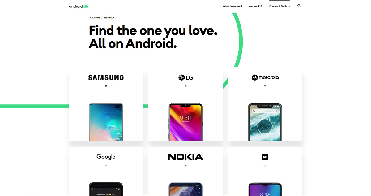 Situs web Android diperbarui ke beast dengan kedatangan Android 10 7