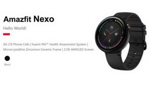 Huami Amazfit Nexo: smartwatch generasi berikutnya 1
