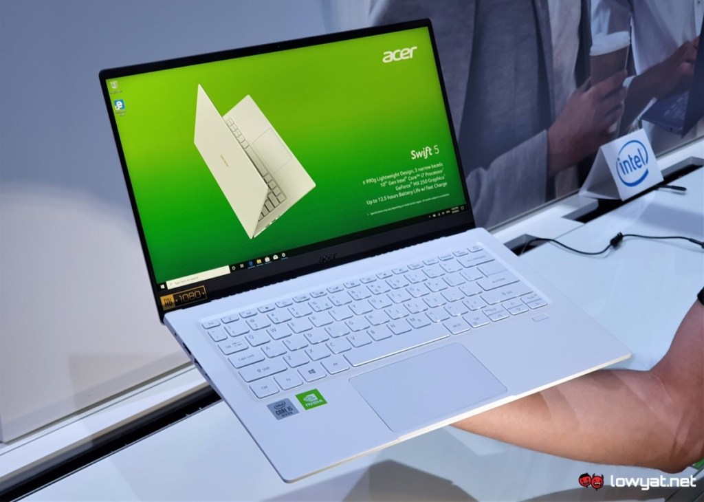Acer Swift 5 Baru Masih Berat Di Bawah 1kg; Menampilkan Intel Core 10 dan NVIDIA GeForce MX 250 Gen 2