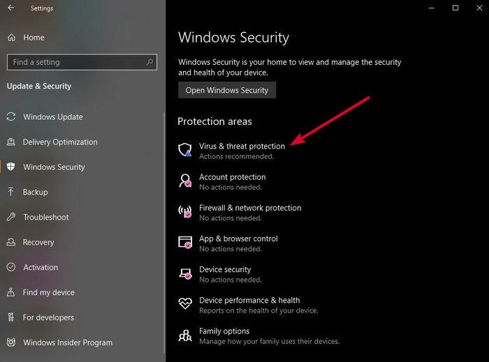 Aktifkan Perlindungan Ransomware Windows Pembela Windows Keamanan Perlindungan Ancaman Virus