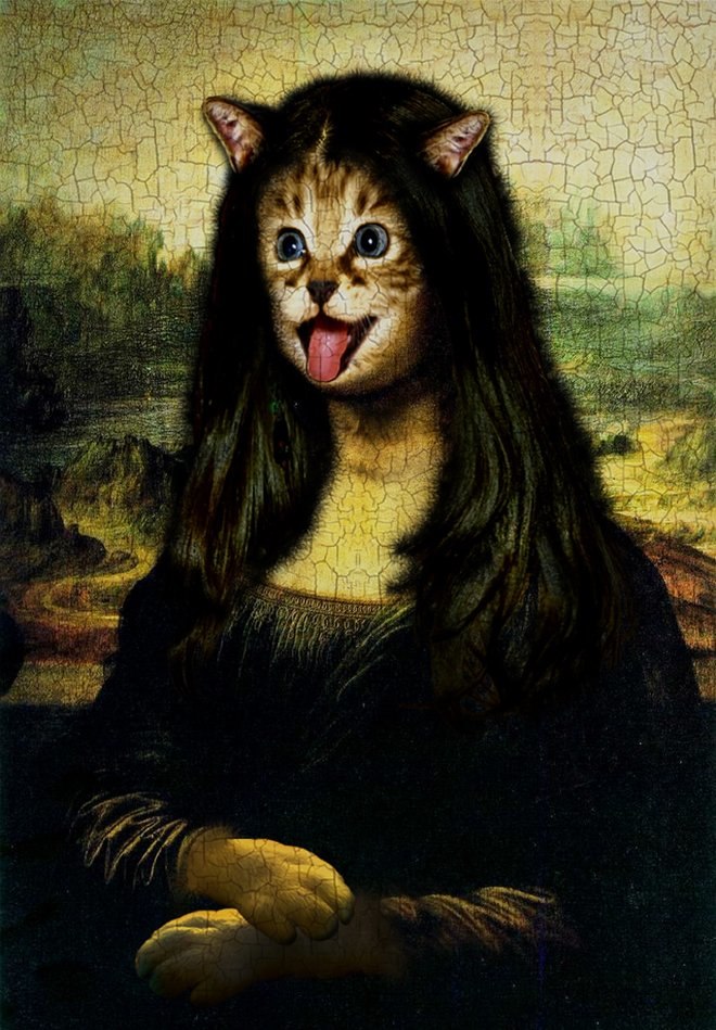 25 gambar lucu hewan Photoshopped ke lukisan Renaissance 14
