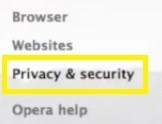 privasi & keamanan