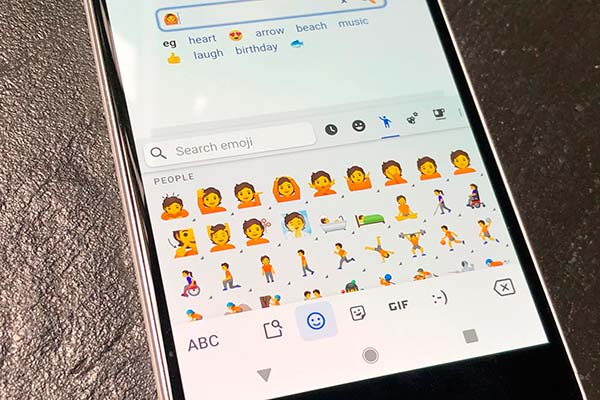 Android Q baru emoji