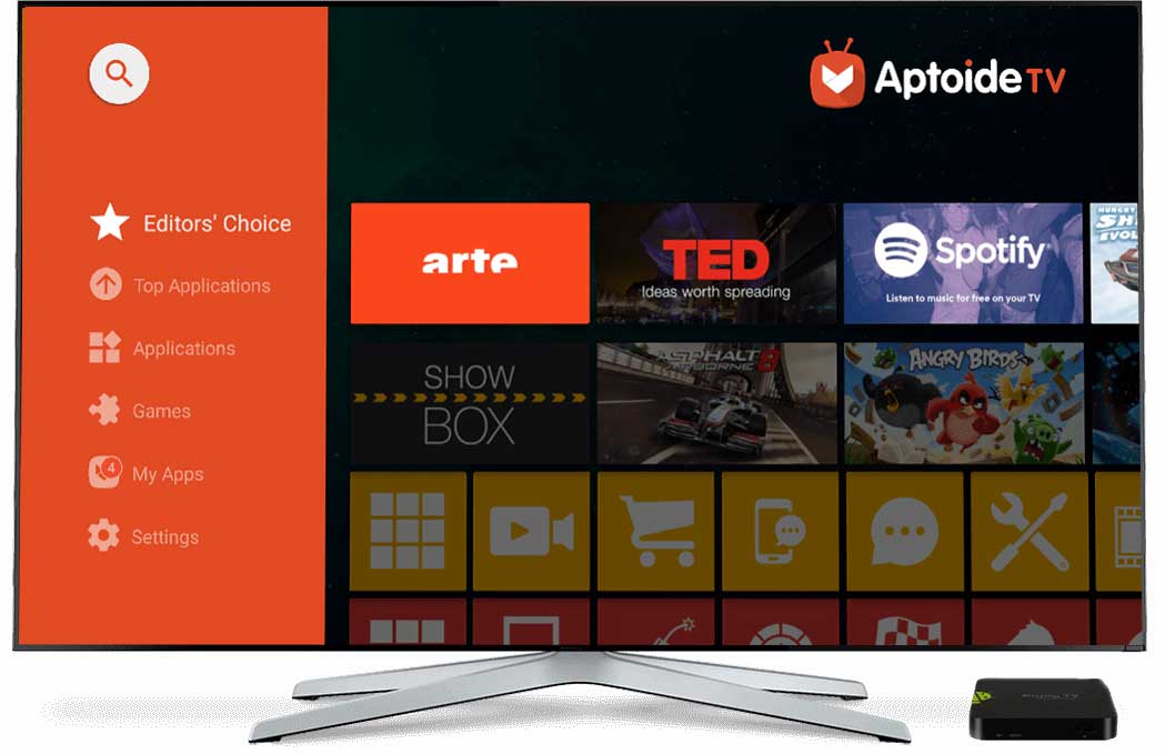 Alternatif Android Mağazası Tv Play Aptoide