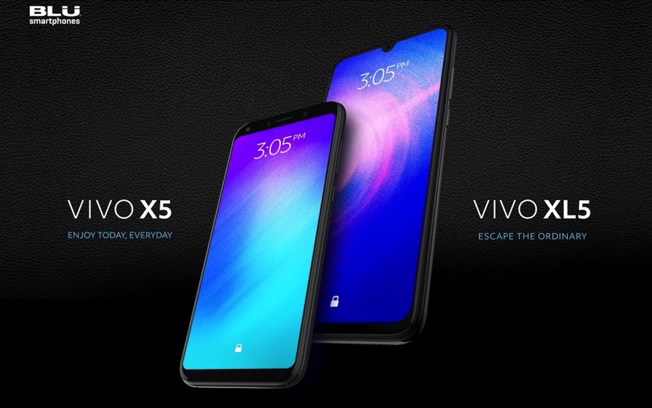 BLU VIVO X5 dan VIVO XL5 diperkenalkan, dijual tidak terkunci Amazon