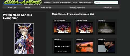 Bästa stället att se Evangelion Neon Genesis 2