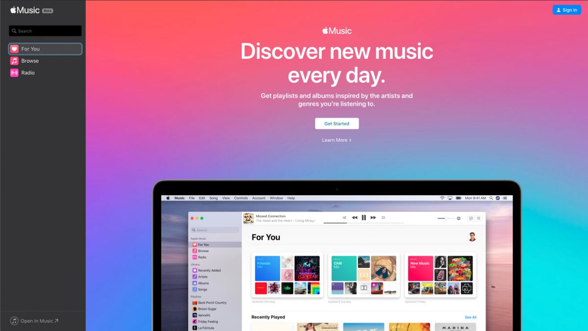 Anda sekarang dapat menggunakan Apple Musik di web