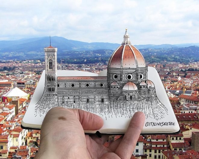 Artis luar biasa ini mengubah perspektif Anda tentang dunia dengan sketsa yang menakjubkan 15