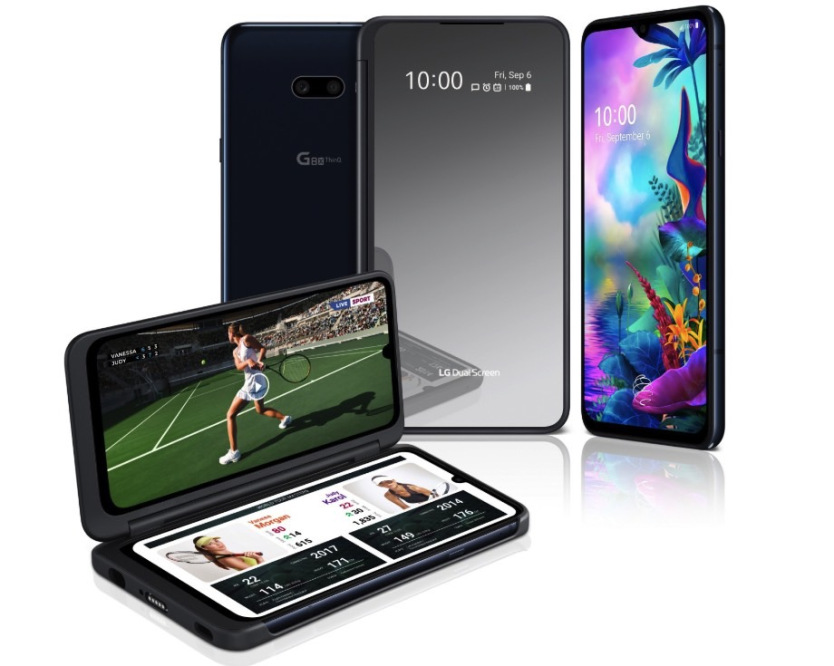LG:s nya telefon med dubbla skärmar har ett designbeslut