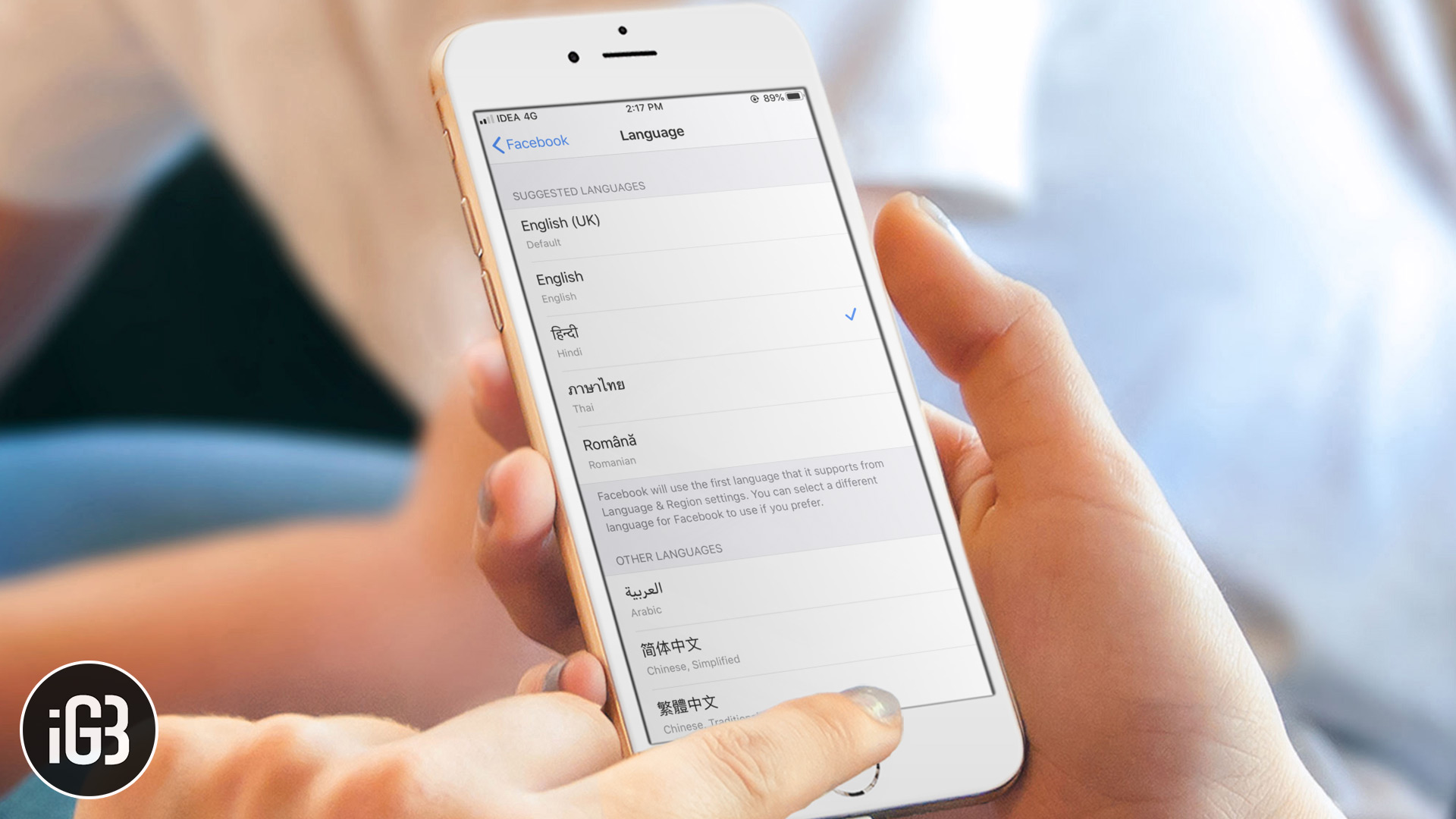 Cara Mengubah Bahasa Aplikasi Tertentu di iOS 13 di iPhone atau iPad