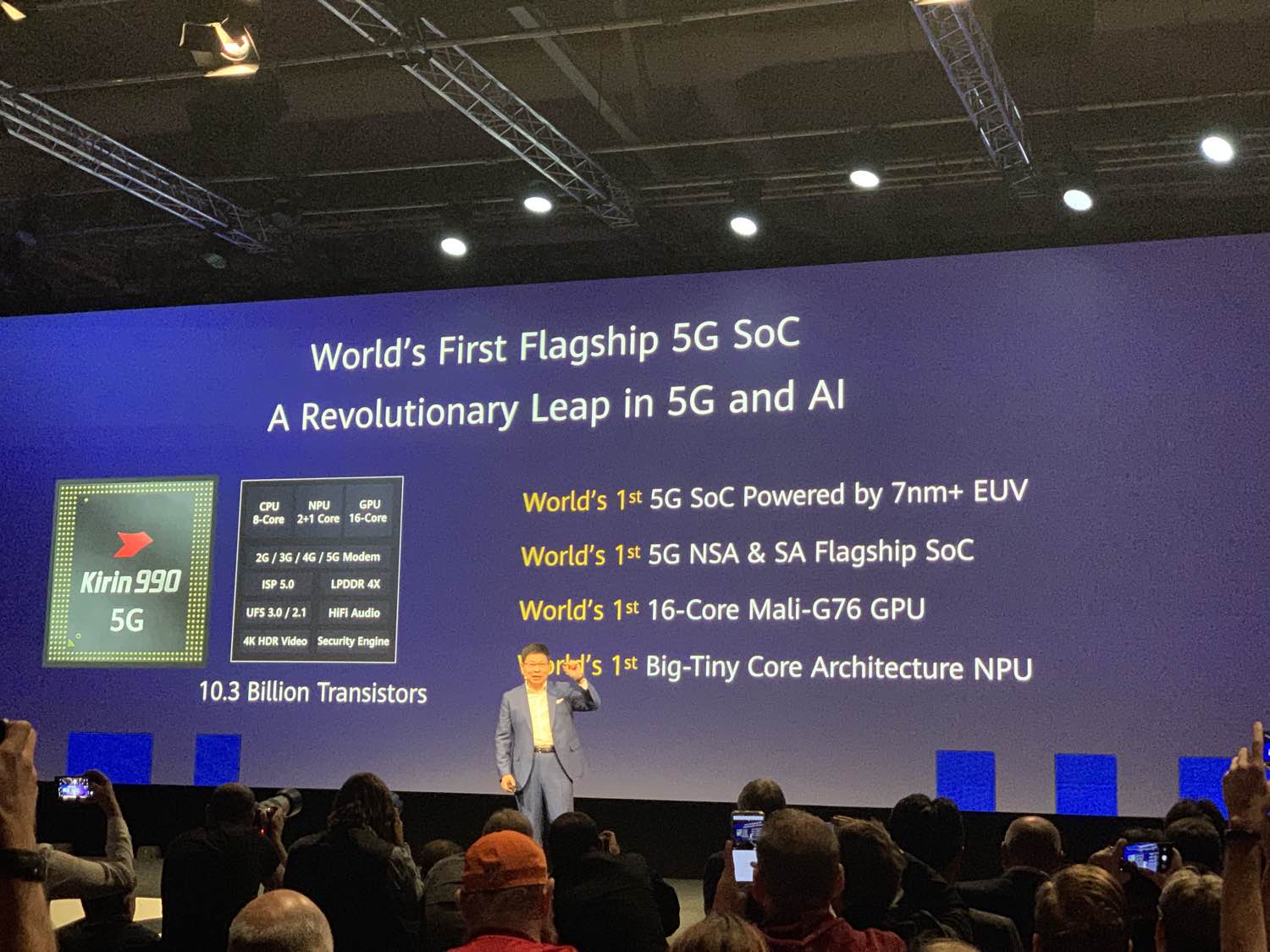 IFA 2019: أطلقت Huawei Kirin 990 ، شريحة 5G من Huawei Mate 30 21