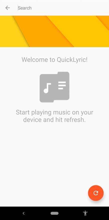 QuickLyric: pencari lirik terbaik