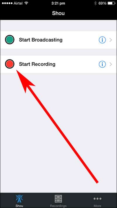 Rekam layar iPhone dan iPad