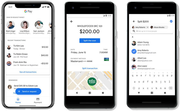 Google Pay nasıl kullanılır - Para gönderin