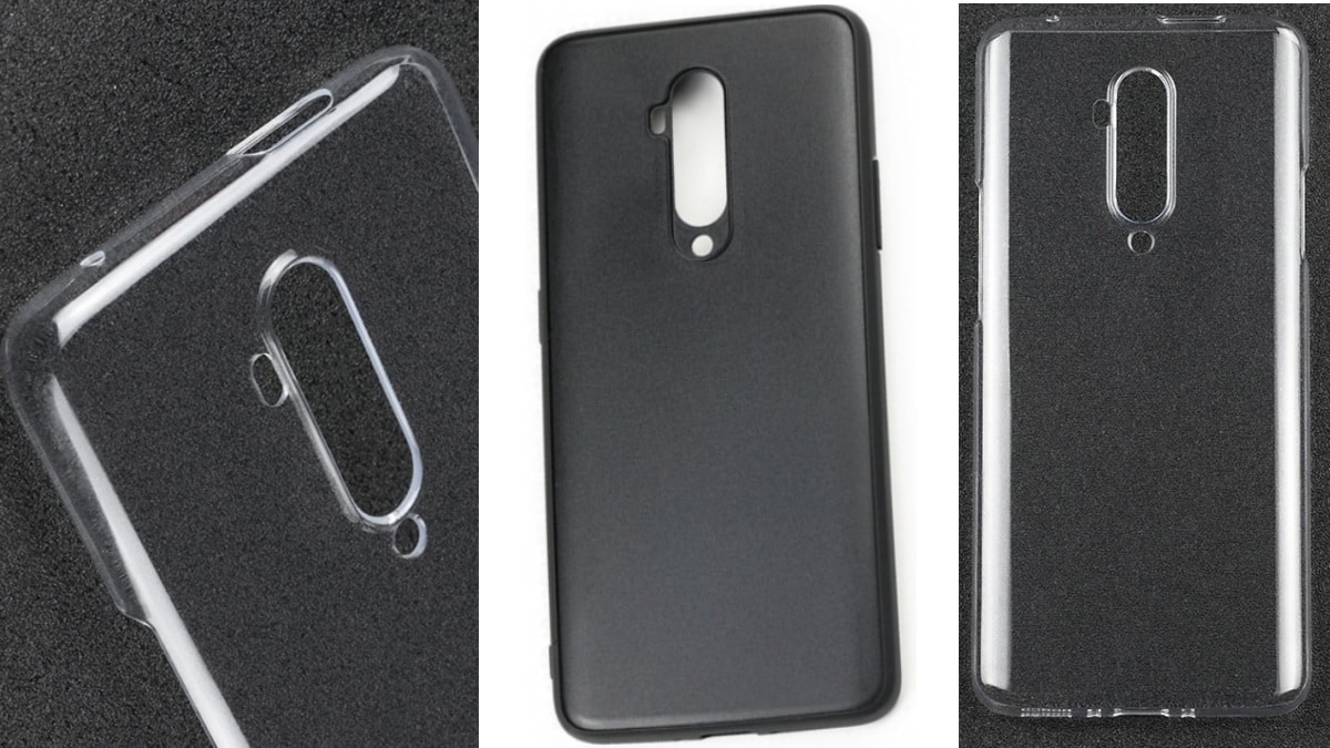 OnePlus 7T Pro Protective Case Images Tip Familiar Design With Vertical Camera Module, Pop-Up Selfie Camera
