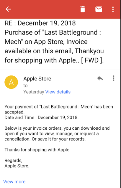 Apple Scam Phishing