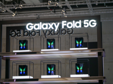  Samsung Galaxy Fold 5G di IFA 2019 di Berlin | (c) ponsel 