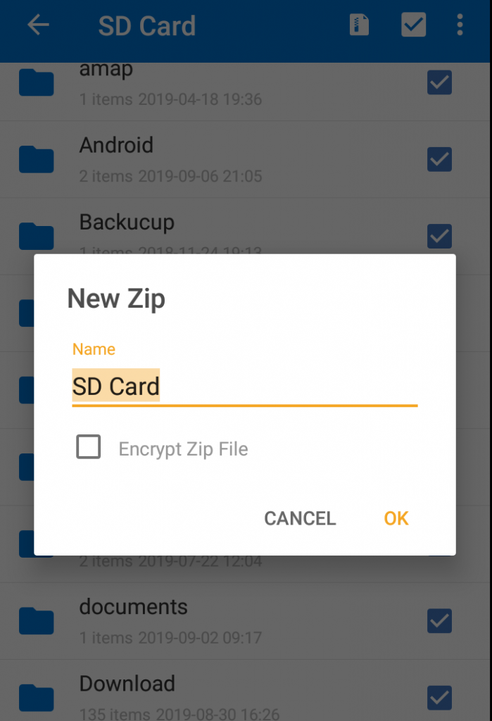 Cara membuka File Zip di Android 3