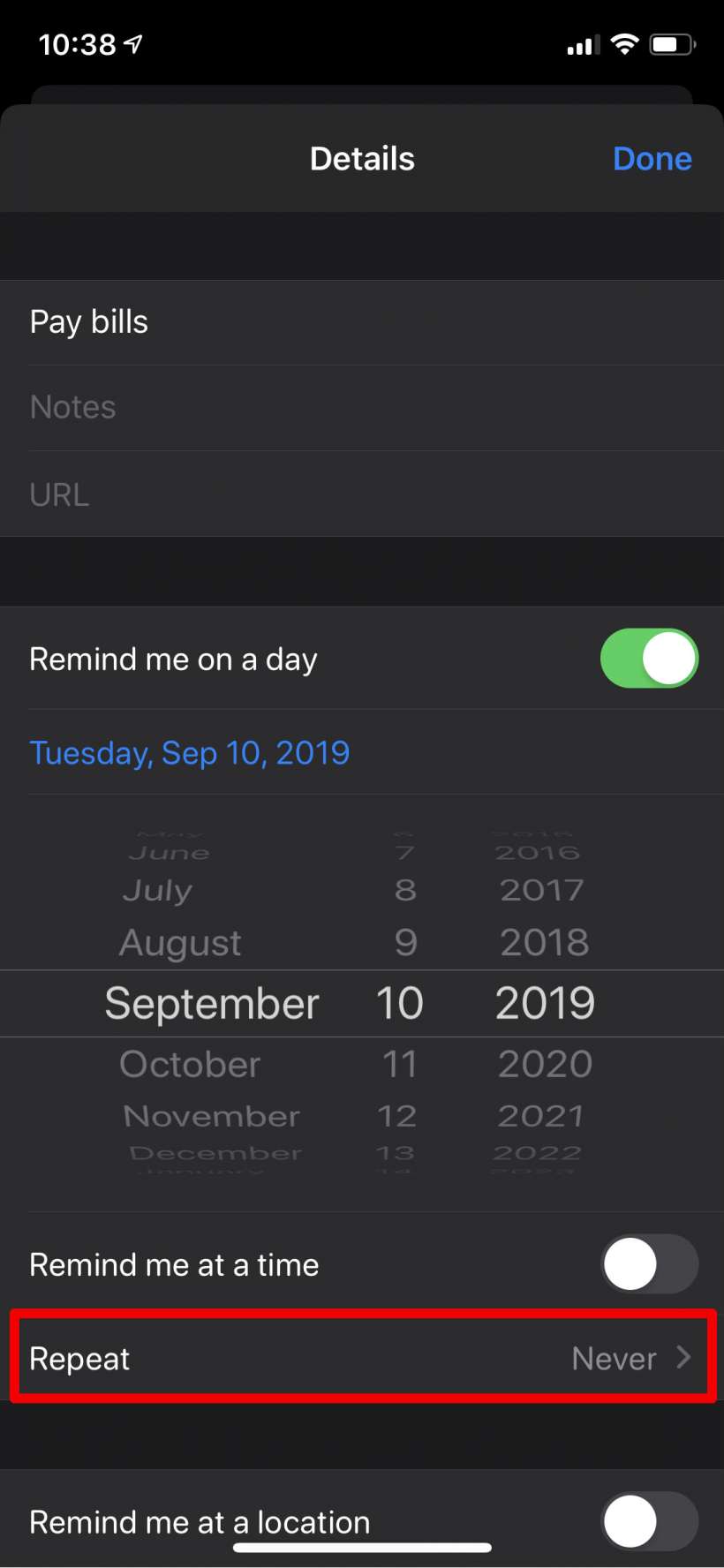 Cara membuat pengingat harian, mingguan, bulanan, tahunan (tahunan) di iPhone dan iPad.