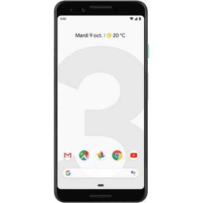 Google 99928198 - Smartphone Pixel 3, 13,86 cm (5,46 inci), 2,5 GHz, 64 GB, 12,2 MP, warna: putih transparan "data-pagespeed-url-hash =" 1457690225 "onload =" pagespeed. CriticalImages.checkImageForCriticality (ini);