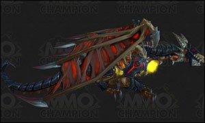 Death Knight Class Mount Red