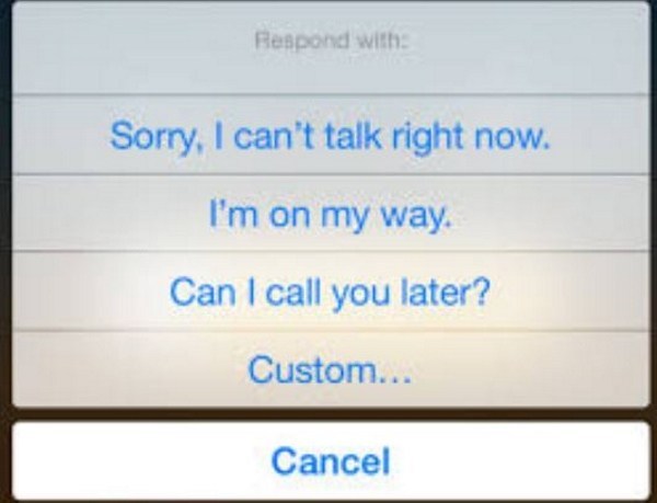 Cara membalas teks pada iPhone 2 secara otomatis