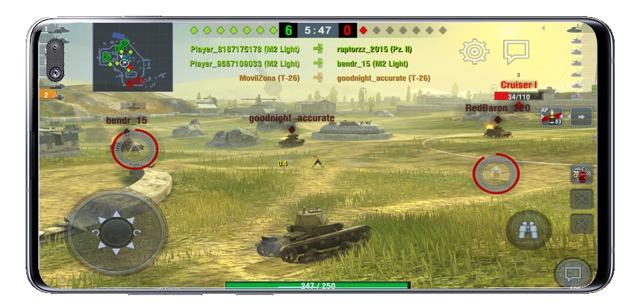 Chơi World of Tanks Blitz MMO