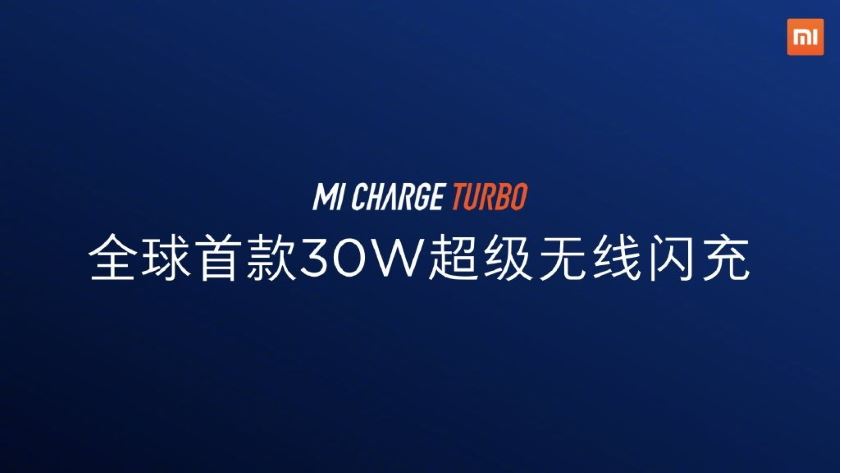 Xiaomi secara resmi mengumumkan teknologi 30W Mi Turbo Charge untuk Mi 9 Pro 5G