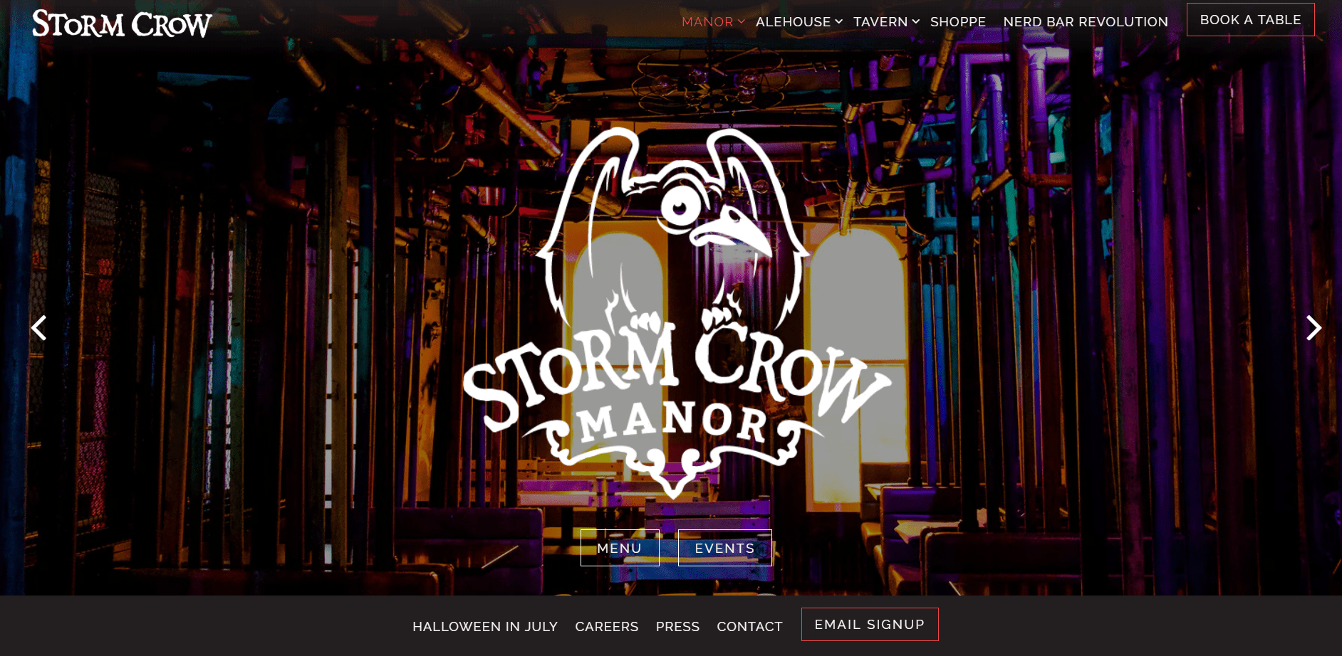 The Stormcrown Manner membutuhkan situs web untuk memberi kesan dekorasinya