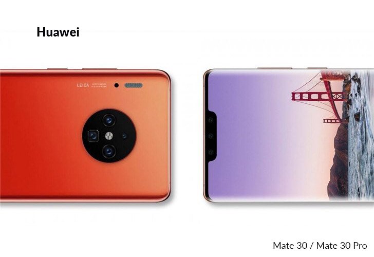 Bocor Huawei Mate 30 kaca tempered mengungkapkan takik yang lebih kecil dari Mate 30 Pro