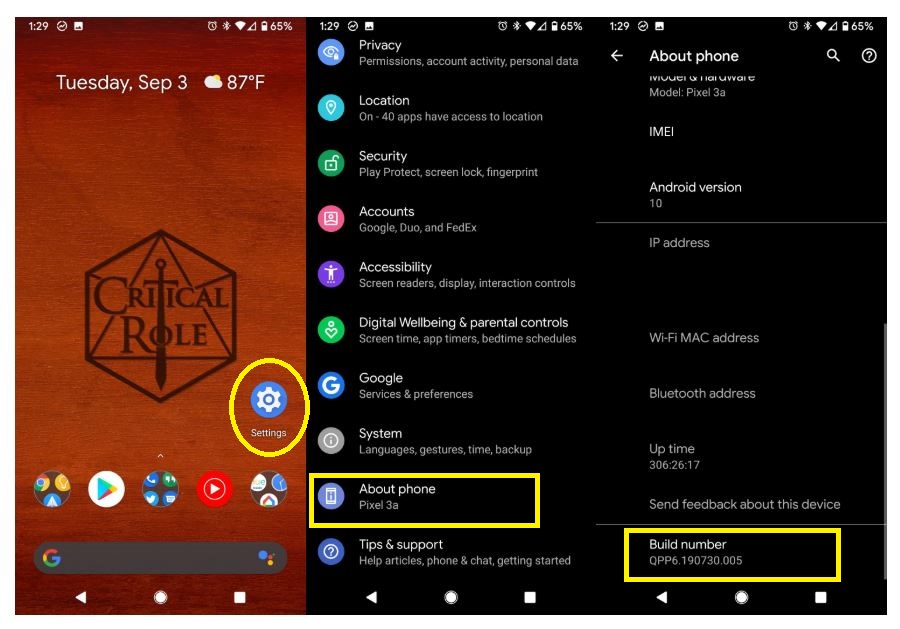 Bagaimana cara mengaktifkan tema gelap di Android 10? 3