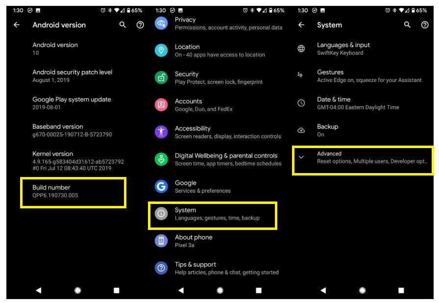 Bagaimana cara mengaktifkan tema gelap di Android 10? 4