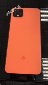 Warna karang untuk Google Pixel 4 smartphones