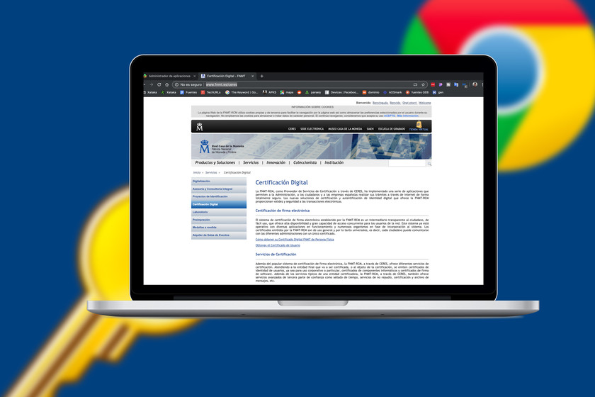 Cara mengimpor dan mengekspor sertifikat digital di Google Chrome