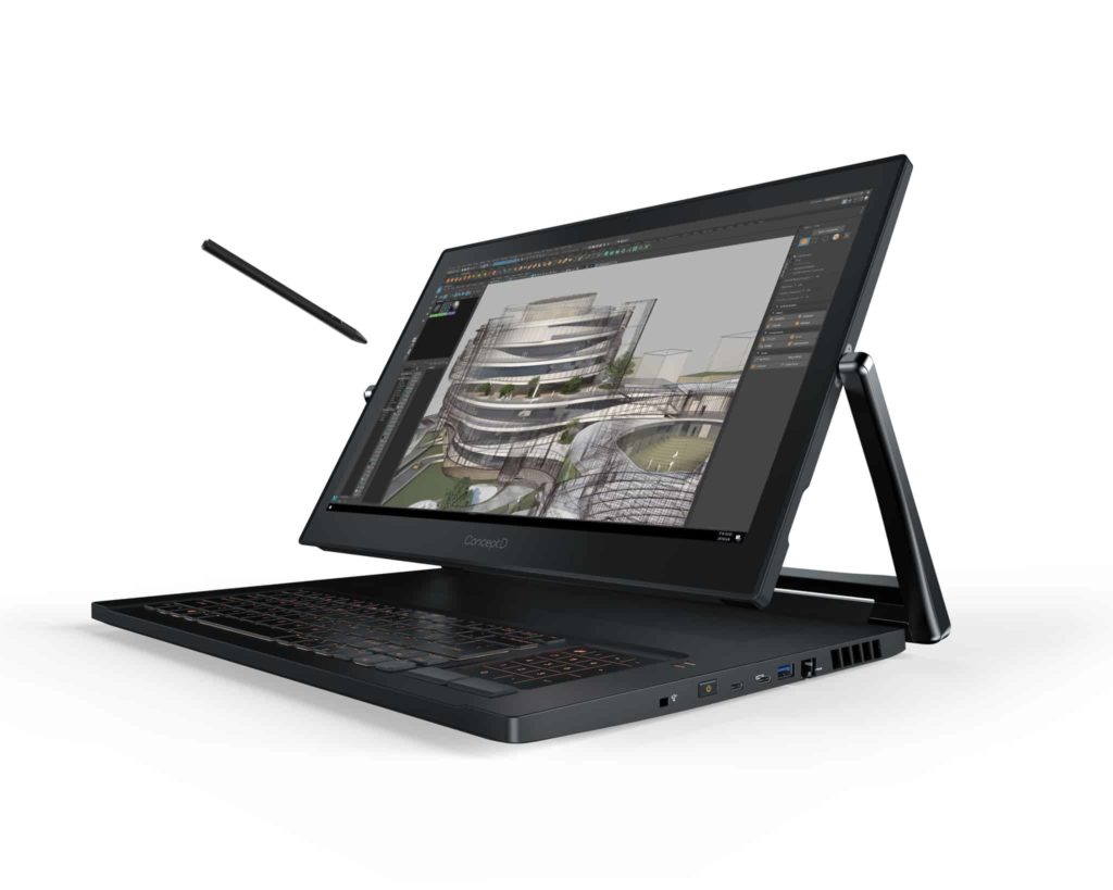 Acer го објавува целосното семејство на ConceptD Pro преносни компјутери со NVIDIA Quadro графички процесор 2