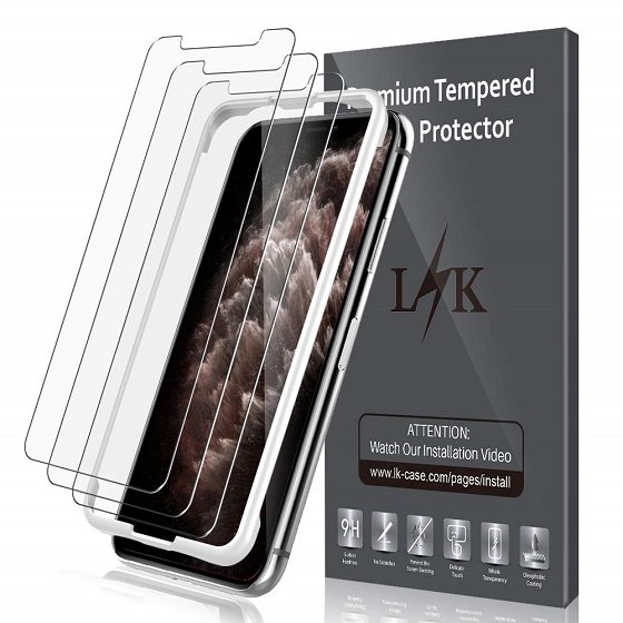 8. LK Screen Protector - Pelindung Layar iPhone 11 Pro Terbaik