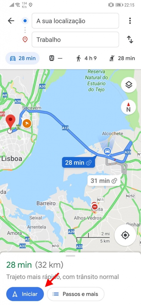 Google Maps berfungsi melaporkan pengguna