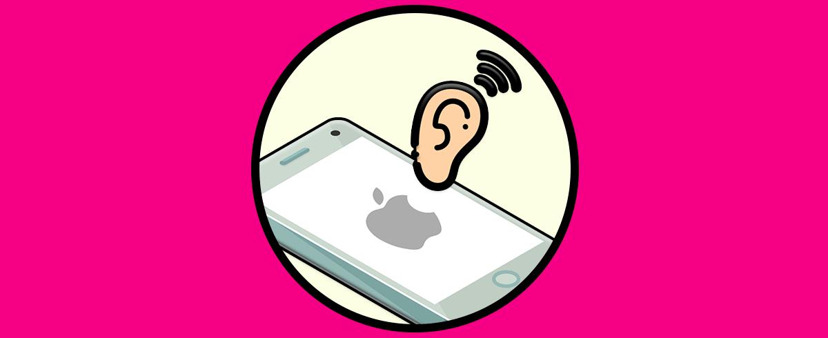 Dengarkan percakapan jarak jauh iPhone