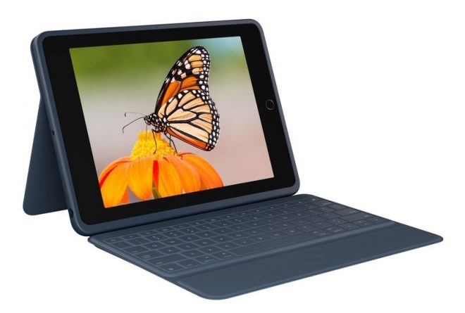 Logitech Debut Slim Folio dan Keyboard Folio Rugged untuk iPad 10.2 4