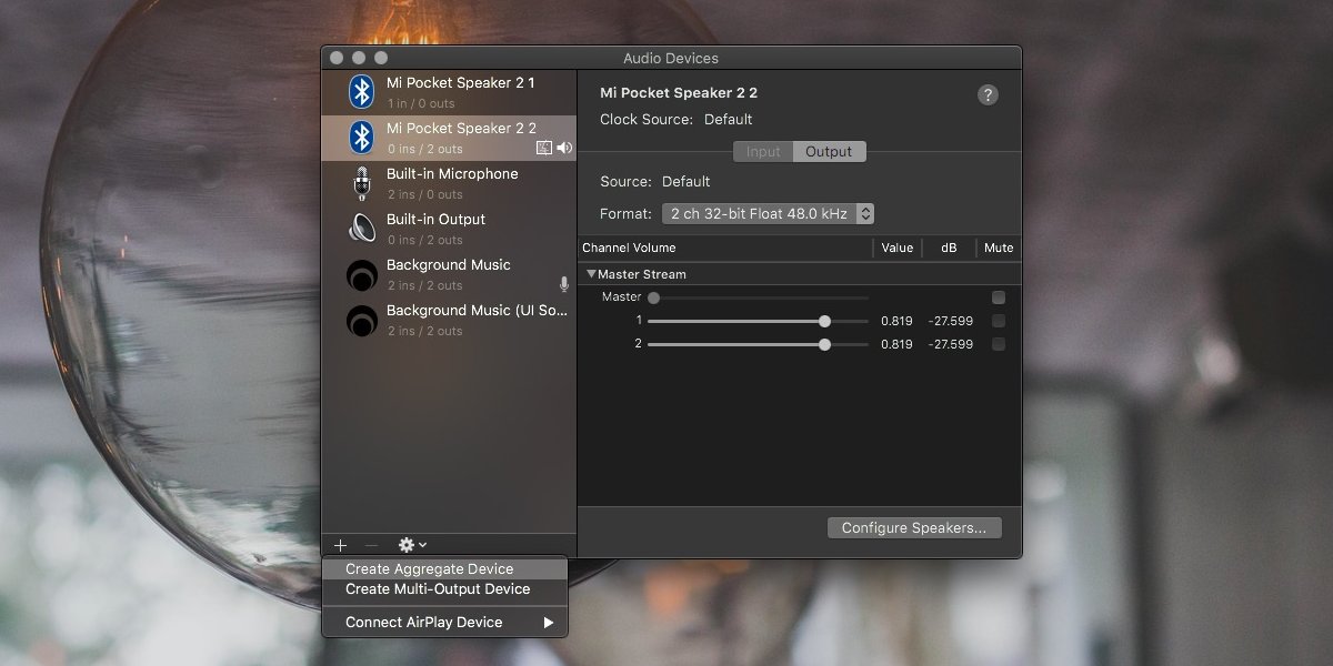 Cara output audio ke beberapa perangkat di macOS 1
