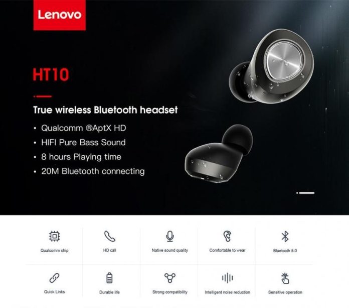 Eksklusif: Lenovo HT10 TWS Airbud Akan Diluncurkan di India Minggu Ini 2