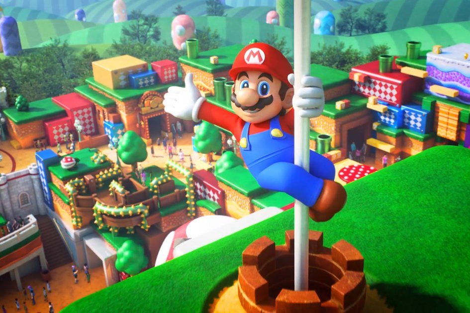Taman hiburan Nintendo resmi dibuka pada musim semi 2020