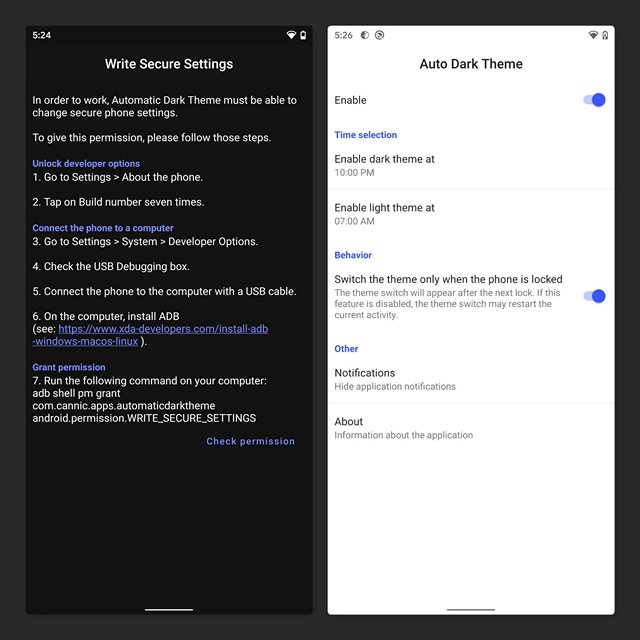 Aplikasi Ini Memungkinkan Anda Menjadwalkan Mode Gelap di Android 10 1