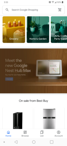 [Update: Shopping app arrives] Google Express sekarang adalah Google Shopping, Feed, dan YouTube integrasi segera hadir 4